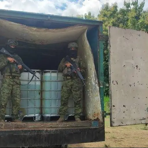 Decomisan combustible sustraído ilegalmente e identifican conexión clandestina en El Triunfo  