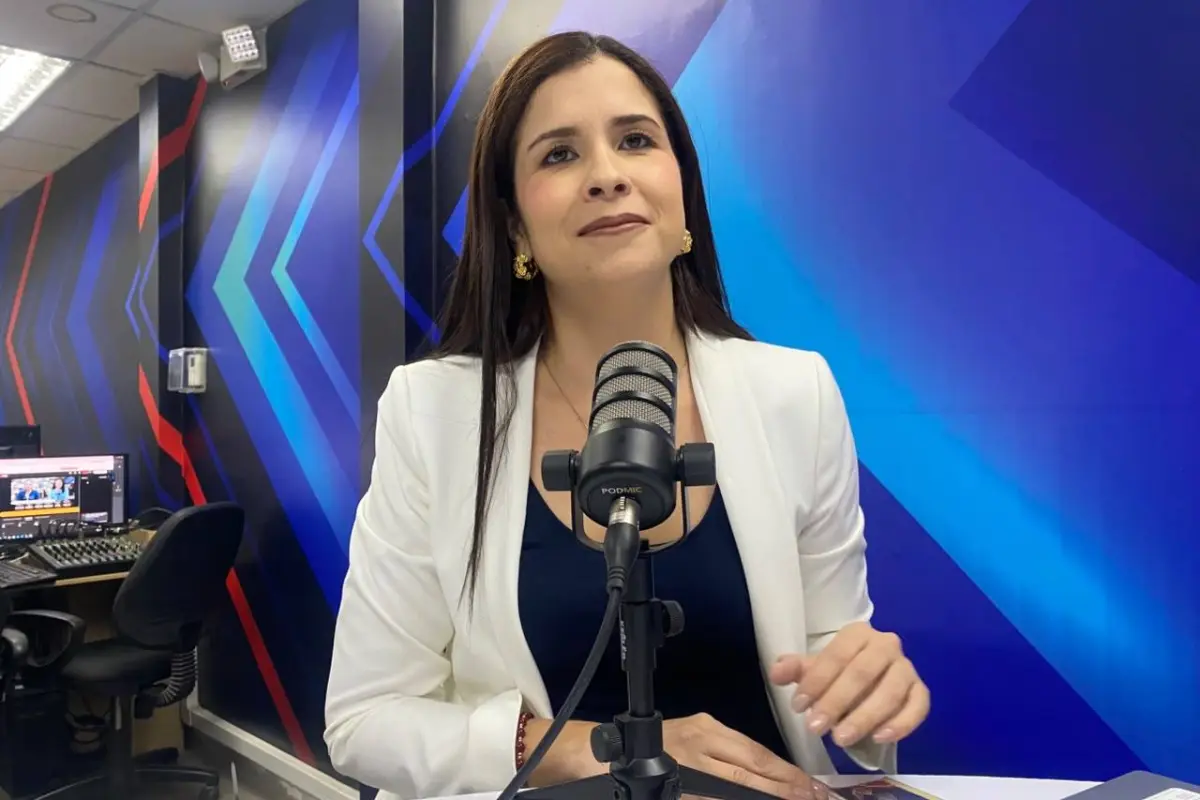 La concejal de Portoviejo, Sara Fernández, en una entrevista con Manavisión Plus, El Diario
