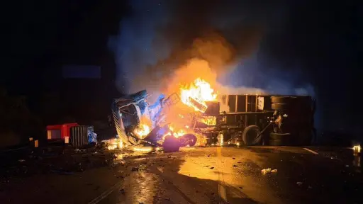 Trágico choque en la vía Guayaquil-Santa Elena deja al menos diez fallecidos