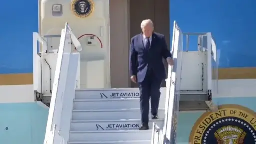 Donald Trump asiste a la cumbre del G7 en Francia después de anunciar pacto con Irán