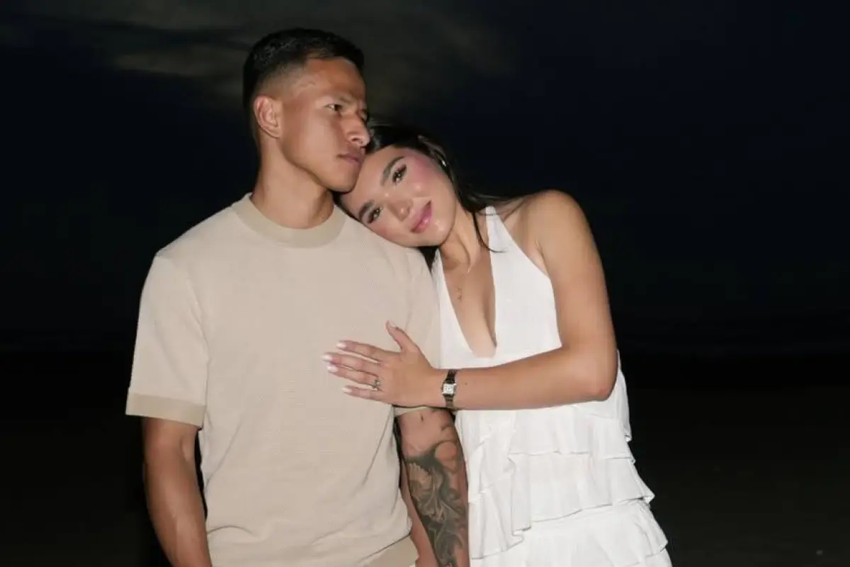 Jordan Rezabala y Valeria Blanco están juntos desde diciembre de 2021.