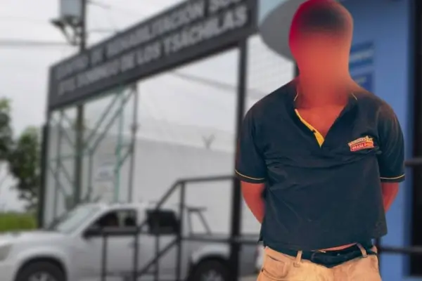 El sentenciado cumple su sentencia en la cárcel Bellavista, de Santo Domingo. ,Diario Centro