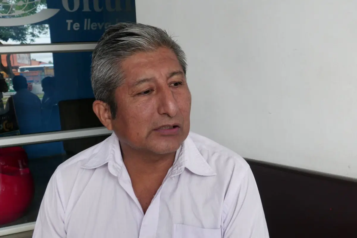 Anselmo Lino, dirigente comunitario, expone las necesidades de los sectores Gregorio Madrid, La Sequita y La Victoria,