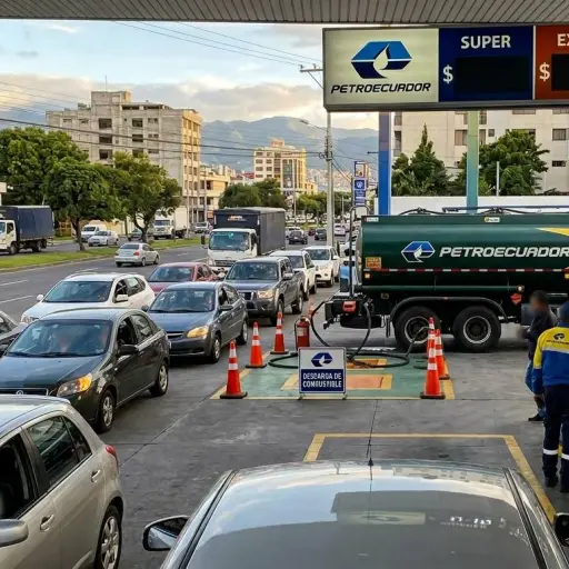 ¿Cuándo podría bajar la gasolina en Ecuador? Esto dice el Viceministerio de Hidrocarburos