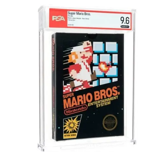 Un raro ejemplar sellado de Super Mario Bros. para la consola NES supera los 3 millones de dólares en subasta