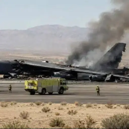 Ocho militares fallecen tras accidente de un bombardero B-52 durante una misión de prueba en California
