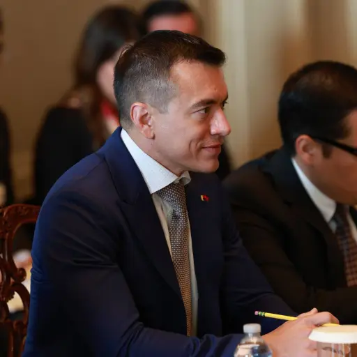 Daniel Noboa se reunirá con asesor de seguridad de la Casa Blanca durante visita a Estados Unidos