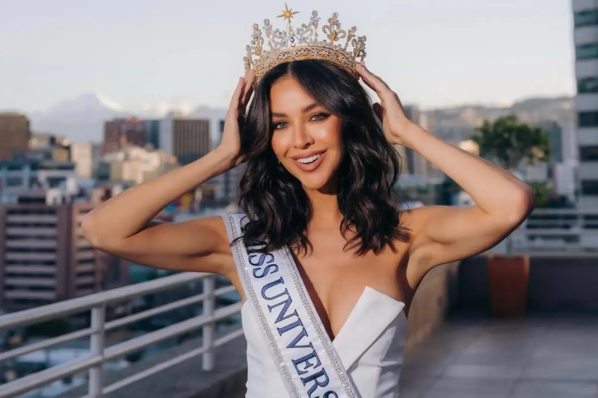 Nadia Mejía estará presente en la gala final de Miss Universo Ecuador 2026 y será la encargada de coronar a la nueva representante nacional., Redes sociales