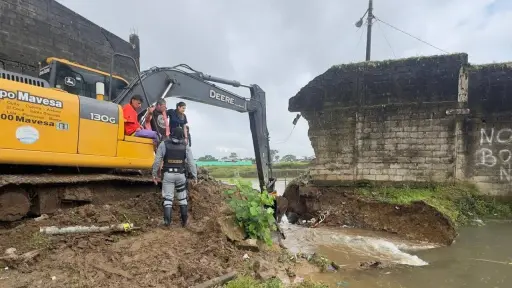 El Niño pone bajo la lupa a zonas de riesgo en Santo Domingo de los Tsáchilas