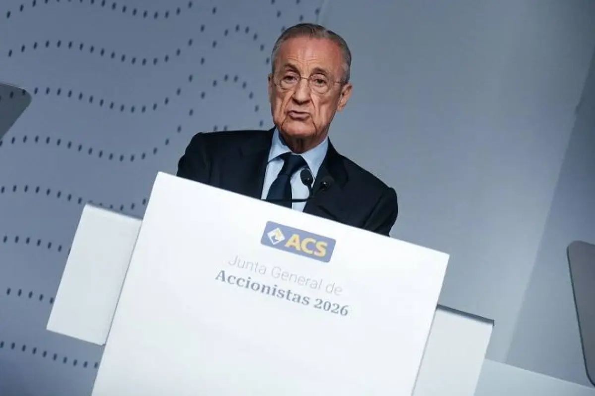 Florentino Pérez, presidente del Real Madrid. 