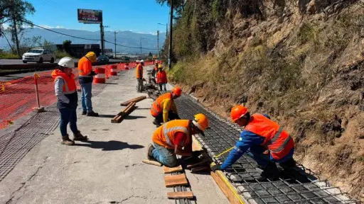 Quito inicia obras en la Panamericana Norte y aplicará contraflujo durante 30 días