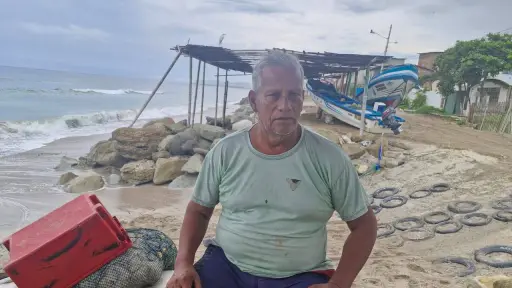 A Cristóbal Mendoza quisieron matarlo en alta mar; hoy sigue pescando
