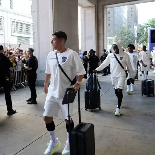 Selección ecuatoriana llegó a Filadelfia e inició su concentración previo al partido inaugural contra Costa de Marfil