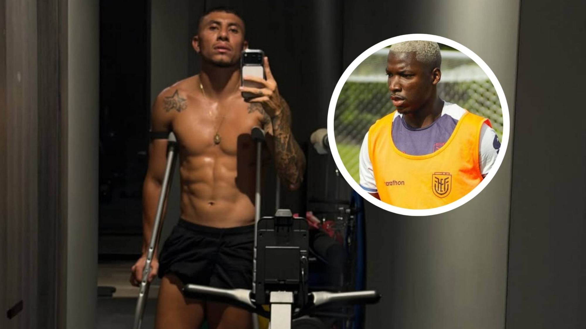 Moisés Caicedo envía mensaje de apoyo a Joao Rojas durante s