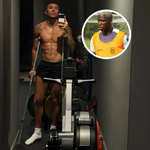 Moisés Caicedo envía mensaje de apoyo a Joao Rojas durante su recuperación de lesión