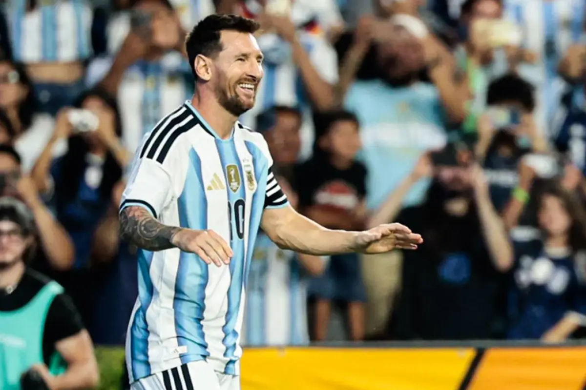 Lionel Messi es el jugador con mayor edad en marcar un gol con Argentina