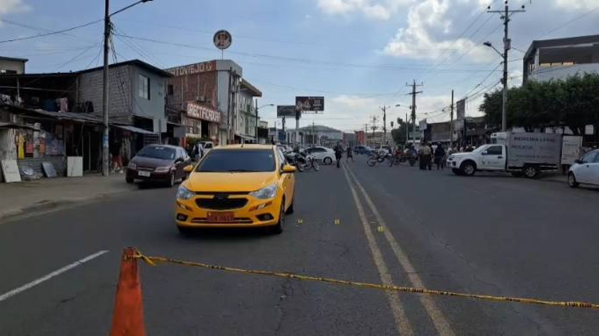 Sicarios asesinan a un taxista en el sector La Apolo, de Por