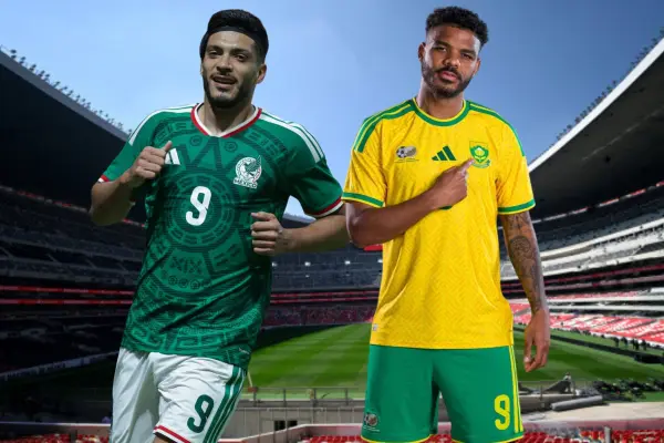 Raúl Jiménez y Lyle Foster serían titulares en el choque entre México y Sudáfrica.