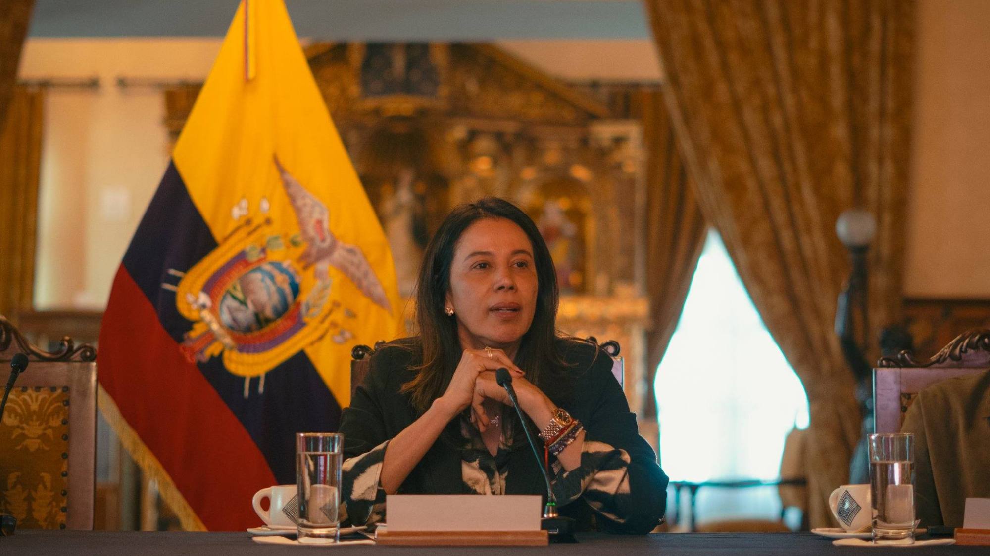 Daniel Noboa dispone medidas de seguridad para la ministra C