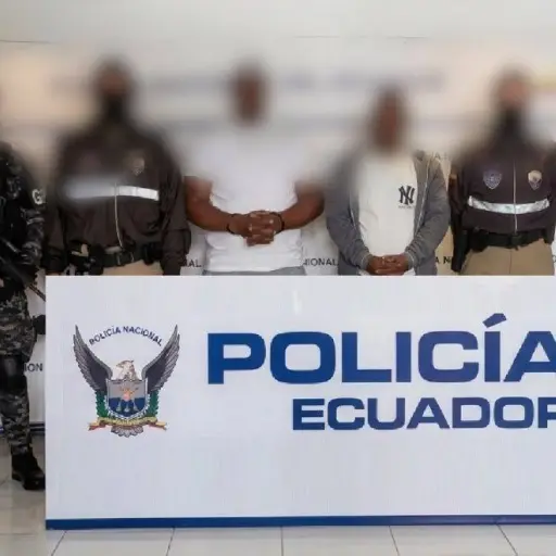 Ecuador captura a dos ciudadanos colombianos requeridos por Estados Unidos por narcotráfico internacional