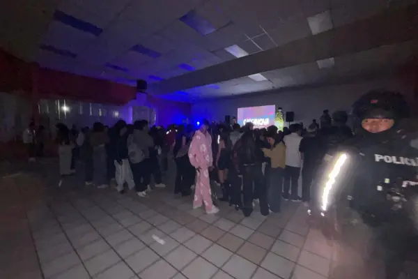 Quito clausura fiesta clandestina en Conocoto con presencia de menores de edad