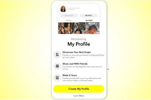 Nuevos perfiles exclusivos para menores de 16 años en Spotlight de Snapchat.