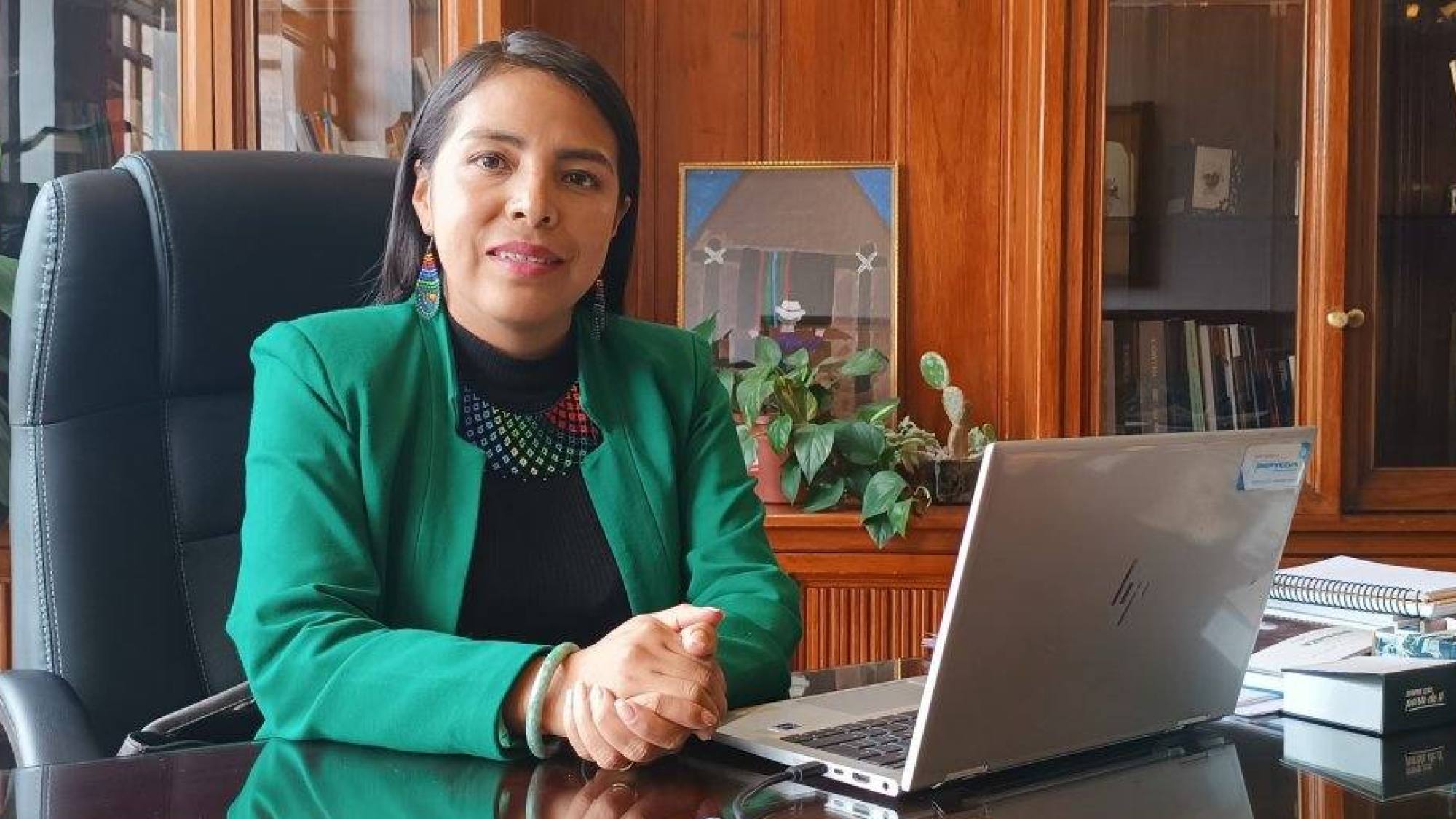 Marisol Peñaloza asumirá la Alcaldía de Cuenca durante seis 