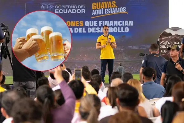 El anuncio de Noboa se dio en un evento público en Guayas. ,Redes sociales