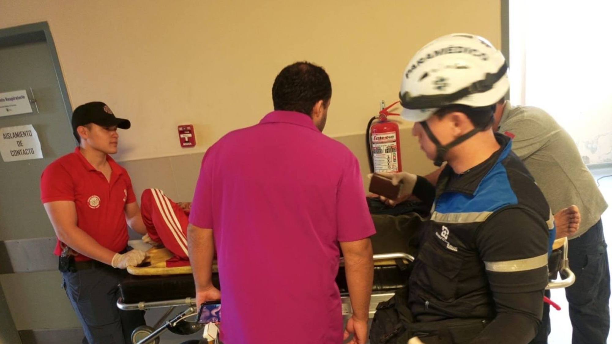 Adulto mayor queda herido tras ser atropellado por motocicle