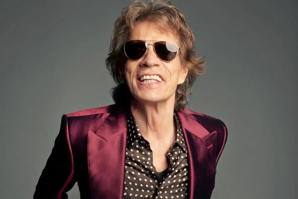 El icónico músico Mick Jagger, de 82 años. 