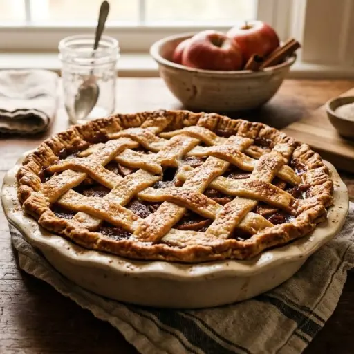 Descubre cómo preparar el auténtico pastel de manzana americano