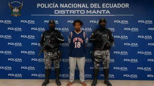 Hombre fue detenido por el delito de tráfico ilícito de drogas en Montecristi
