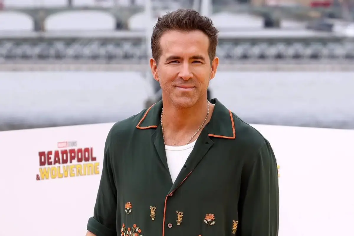 El famoso actor Ryan Reynolds. 
