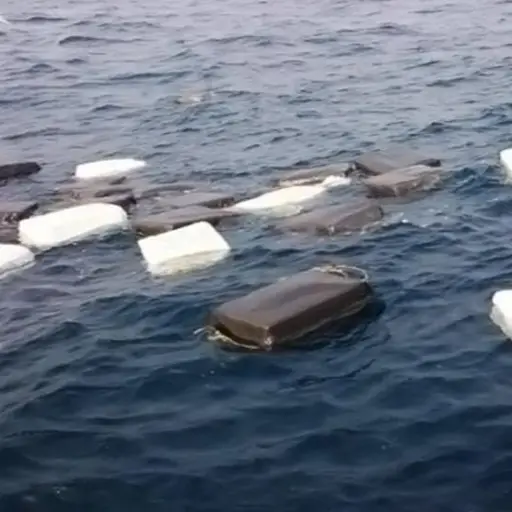 Fuerzas Armadas incautan 32 bultos con presuntas sustancias sujetas a fiscalización en aguas ecuatorianas