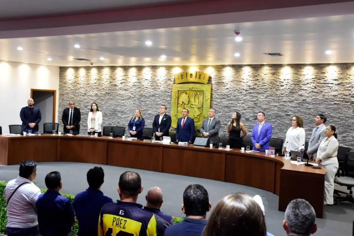 ALCALDE JAVIER PINCAY CONCEJALES PORTOVIEJO