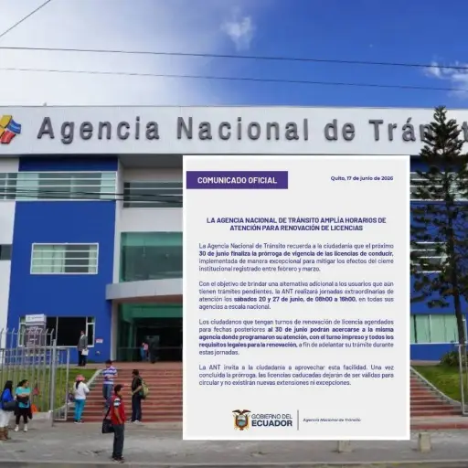 Nuevo anuncio de la ANT: ¿amplió el plazo para circular con licencias de conducir caducadas en Ecuador?
