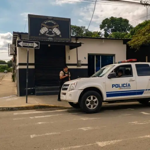Un barbero resulta herido tras sufrir un atentado a bala en su local en la ciudadela San Gregorio de Portoviejo