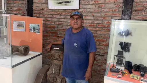 Cristóbal Reyes regresó a Pacoche para defender la tierra de sus abuelos