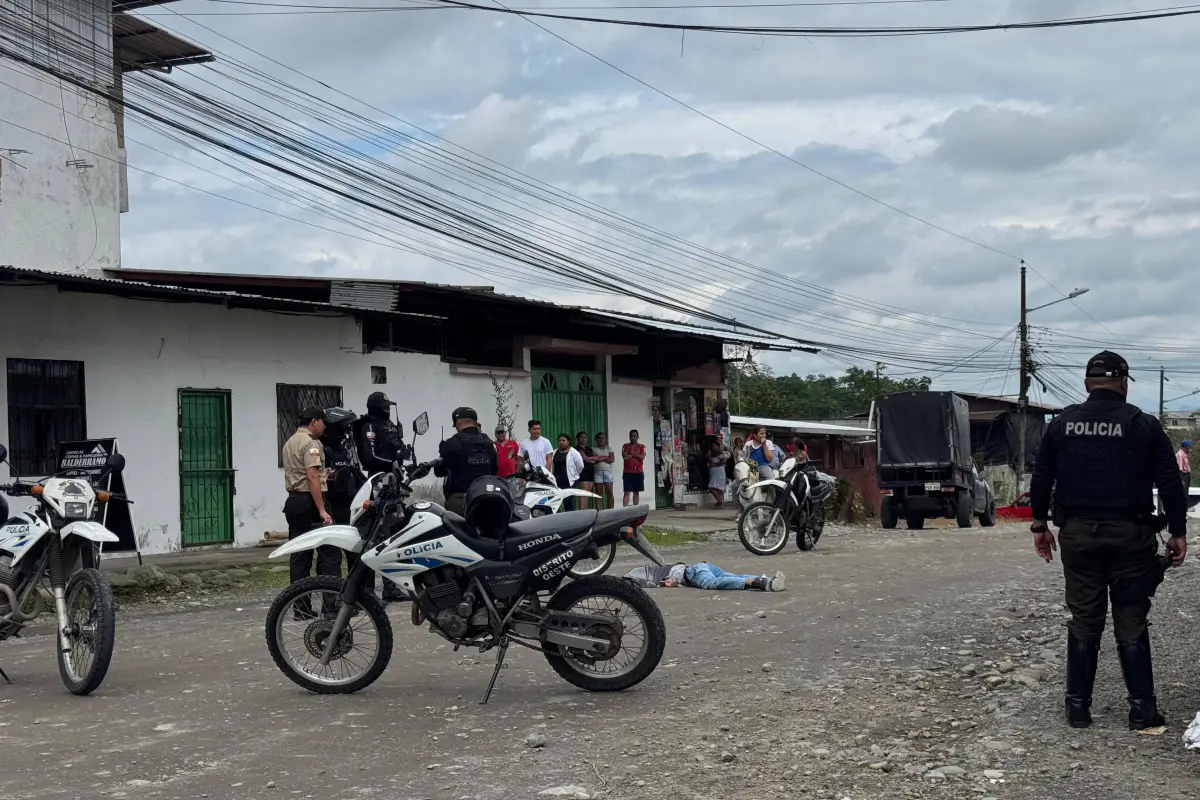 Disparos alarmaron a moradores de Santo Domingo: un presunto asaltante murió en plena calle