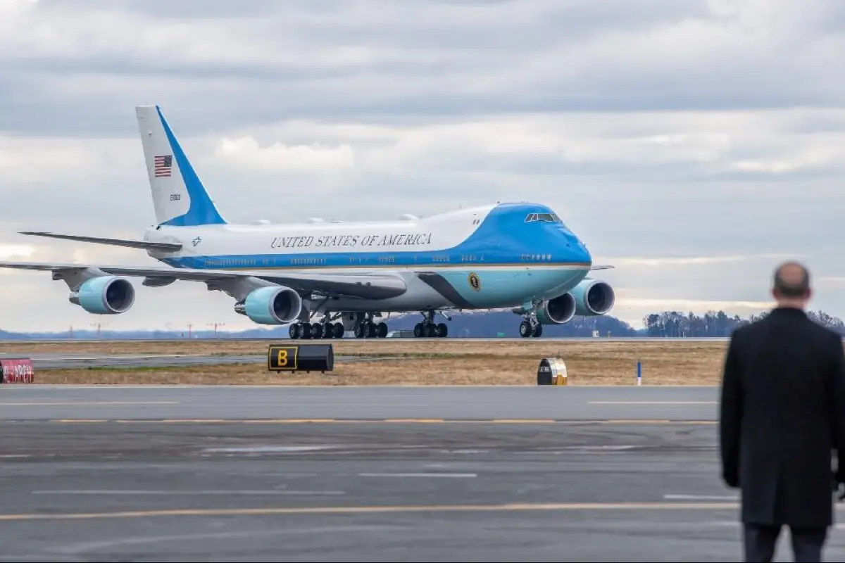 El Boeing 747-200 fuertemente modificado trasladó a varios presidentes de Estados Unidos en los últimos 35 años., Foto: Agencias