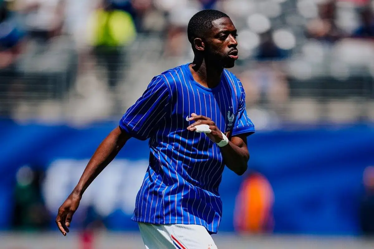 Dembélé es estelar en el PSG y un letal en el ataque del elenco parisino. No lo ha logrado ser con Francia., IG: @equipedefrance.