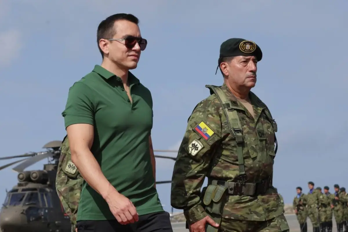 ¿Llegarán militares y civiles de Estados Unidos a Ecuador? Esto dice el reciente decreto de Daniel Noboa.