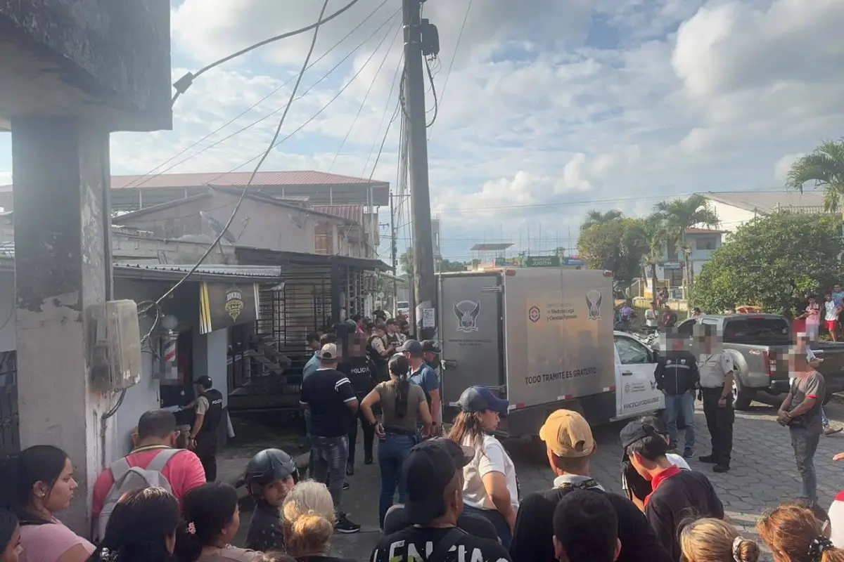 Santo Domingo de los Tsáchilas: asesinan a un hombre dentro de una barbería en Las Delicias
