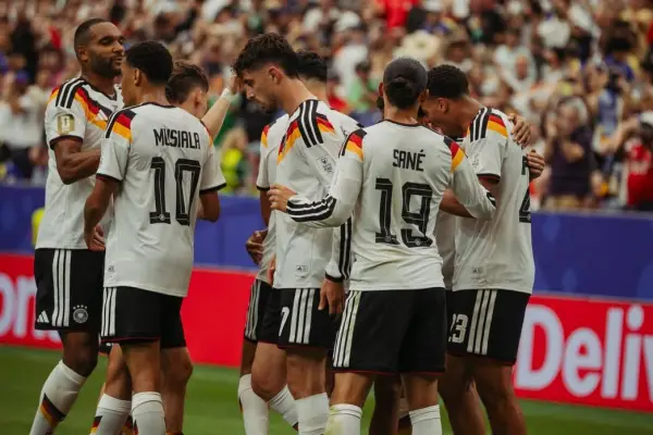Alemania viene de golear 7-1 a su similar de Curazao. ,IG: @dfb_team.