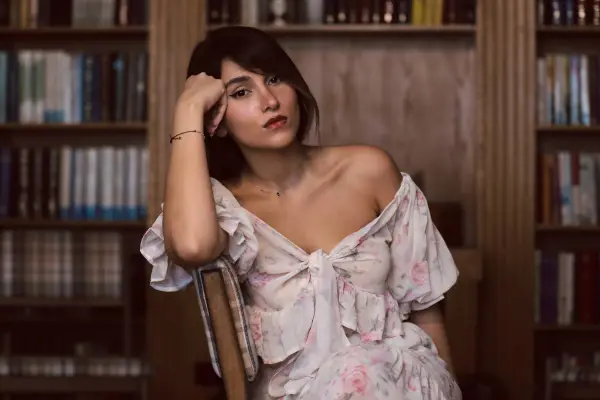 La artista iraní Parastoo Ahmadi, de 29 años de edad.