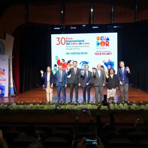 Ecuador vuelve como invitado de honor en la Feria Internacional del Libro de Lima 2026