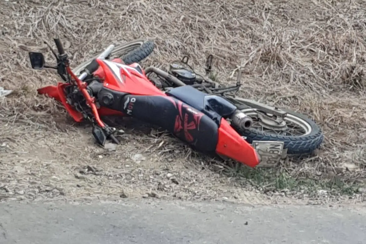 Una motocicleta fue hallada abandonada tras el ataque contra una barbería en la ciudadela San Gregorio de Portoviejo., ED