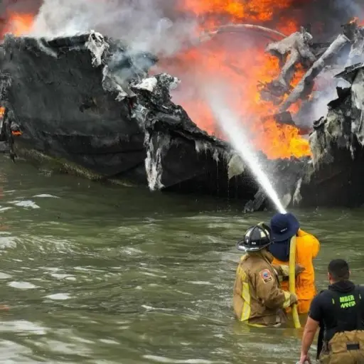 ¿Incendio en el Puerto de Manta fue un atentado? Esto dice Aurora Valle, gobernadora de Manabí