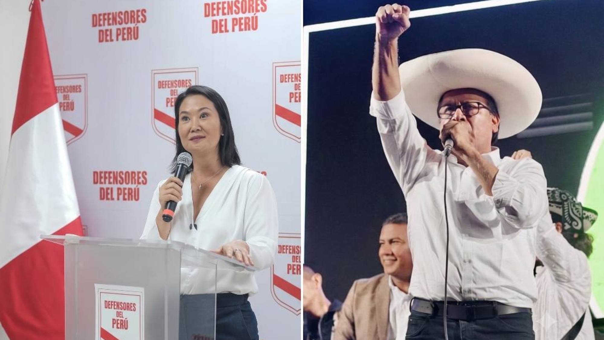 Elecciones en Perú este 7 de junio: Keiko Fujimori y Roberto