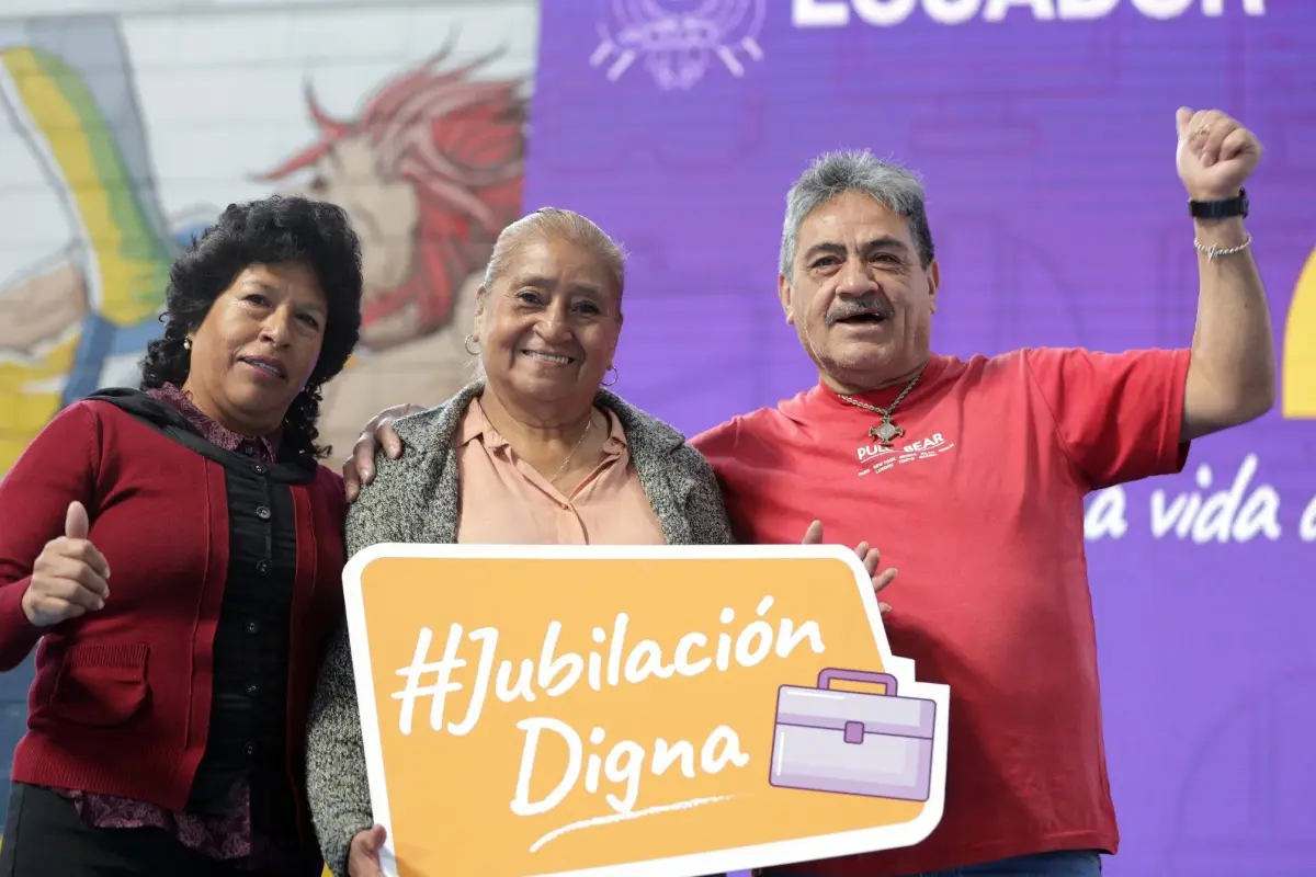 Gobierno Daniel Noboa pagos jubilados de Ecuador
